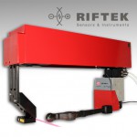 non-contact measurement of geometrical parameters of objects, specifically suspension arms