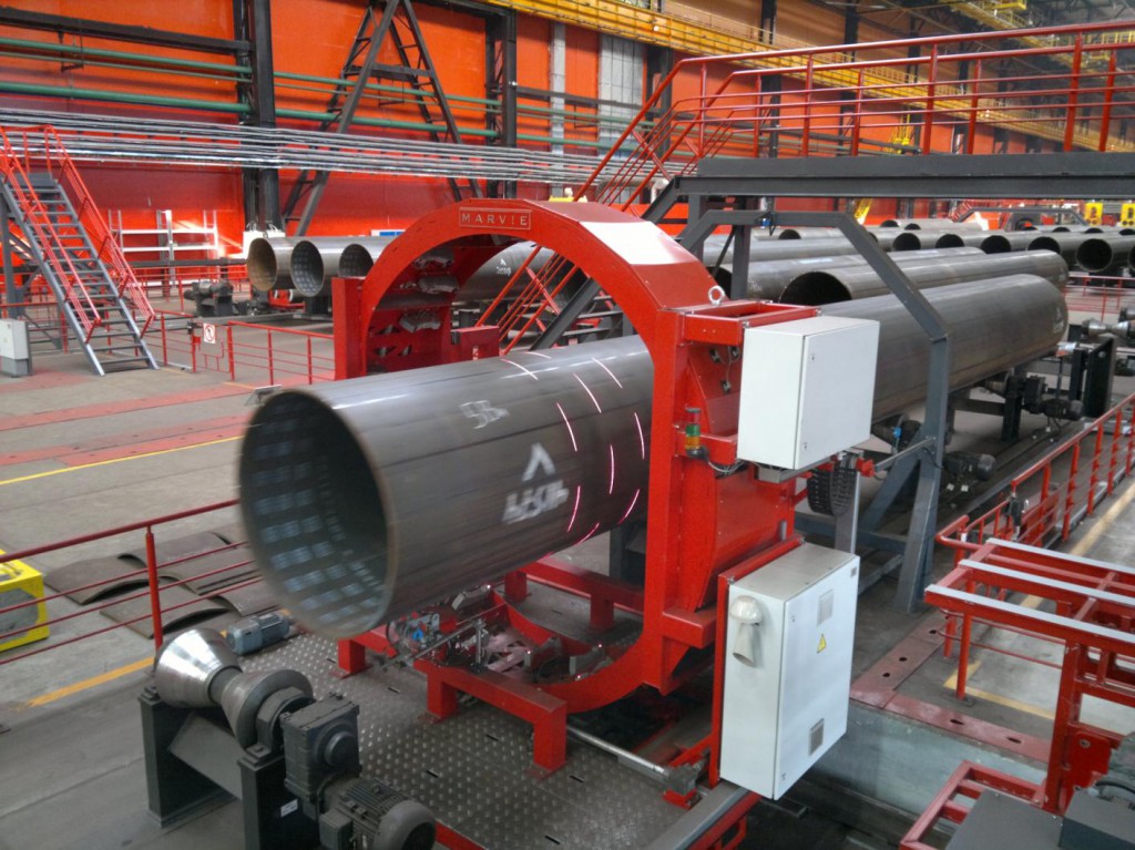 Large diameter pipes 3D Laser Measurement Machine